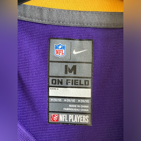 VTG Vikings #69 Jerod Allen Football Youth Jersey - Picture 3 of 6